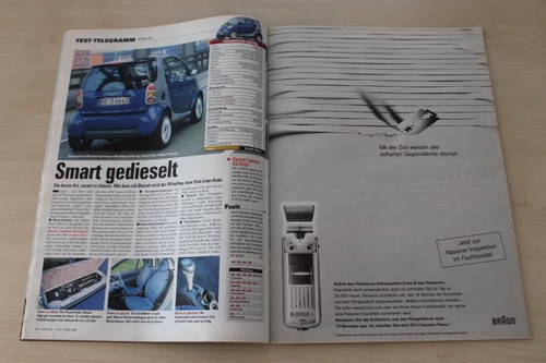 Auto bild 2000 smart - auto, 09/2000